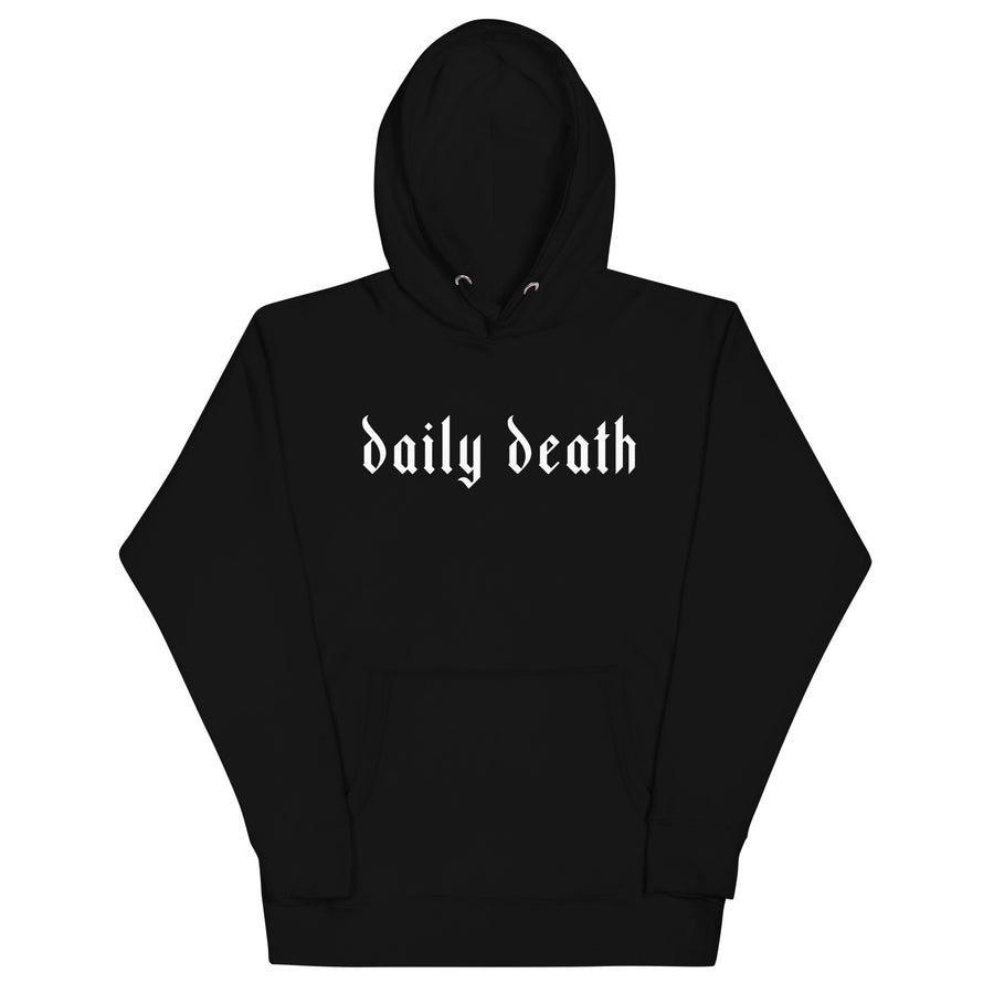 Standard Issue No. 1 Hoodie, black, front view