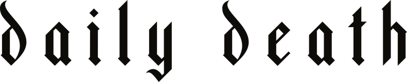 Daily Death black wordmark